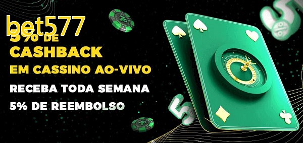 Promoções do cassino ao Vivo bet577